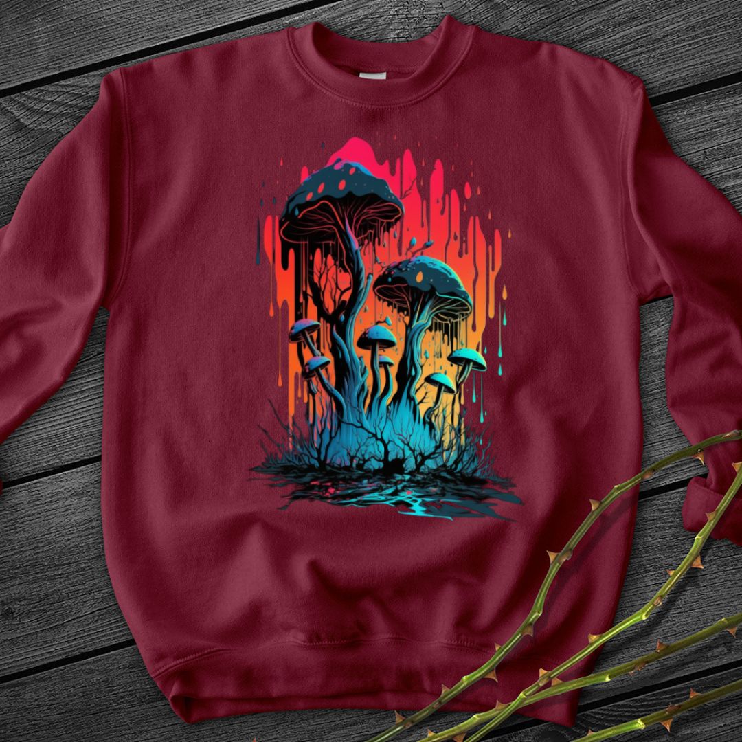 Mushroom Meltdown Crewneck Sweatshirt