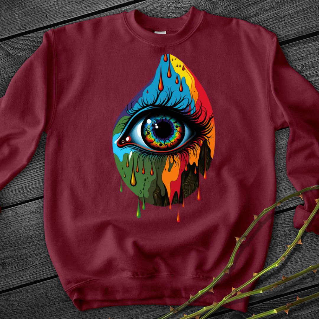 Psychedelic Vision Crewneck Sweatshirt
