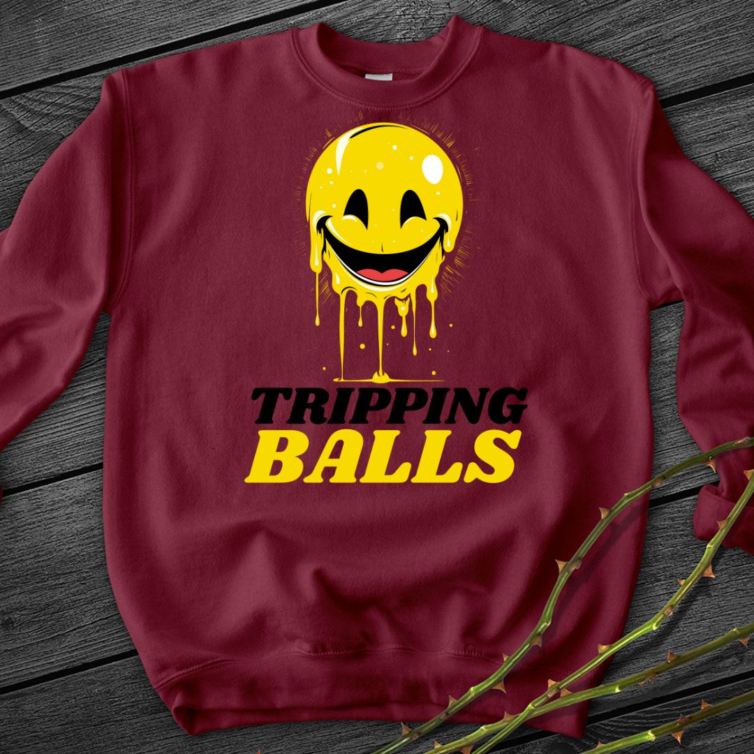 High Face Emoji Crewneck Sweatshirt