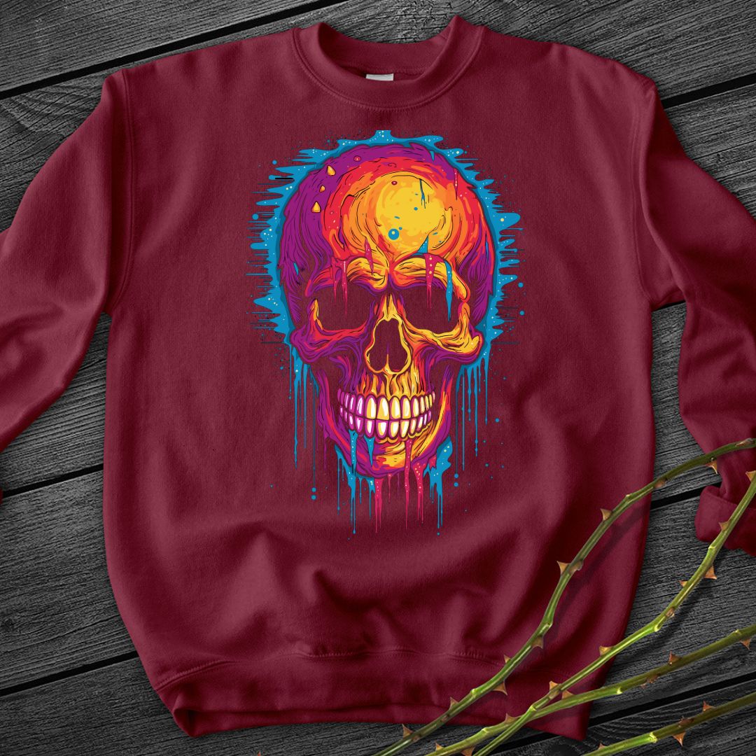 Rave Skull Crewneck Sweatshirt