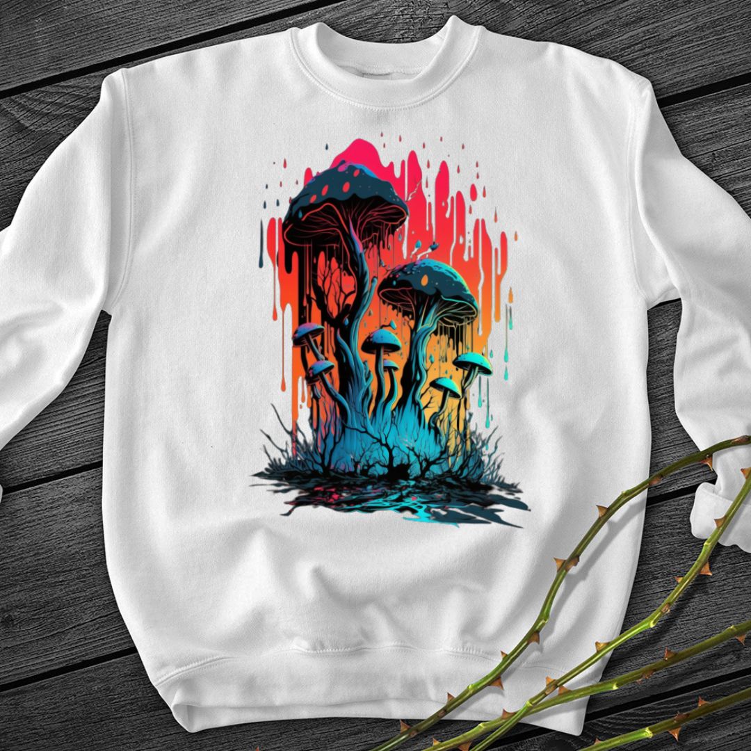 Mushroom Meltdown Crewneck Sweatshirt