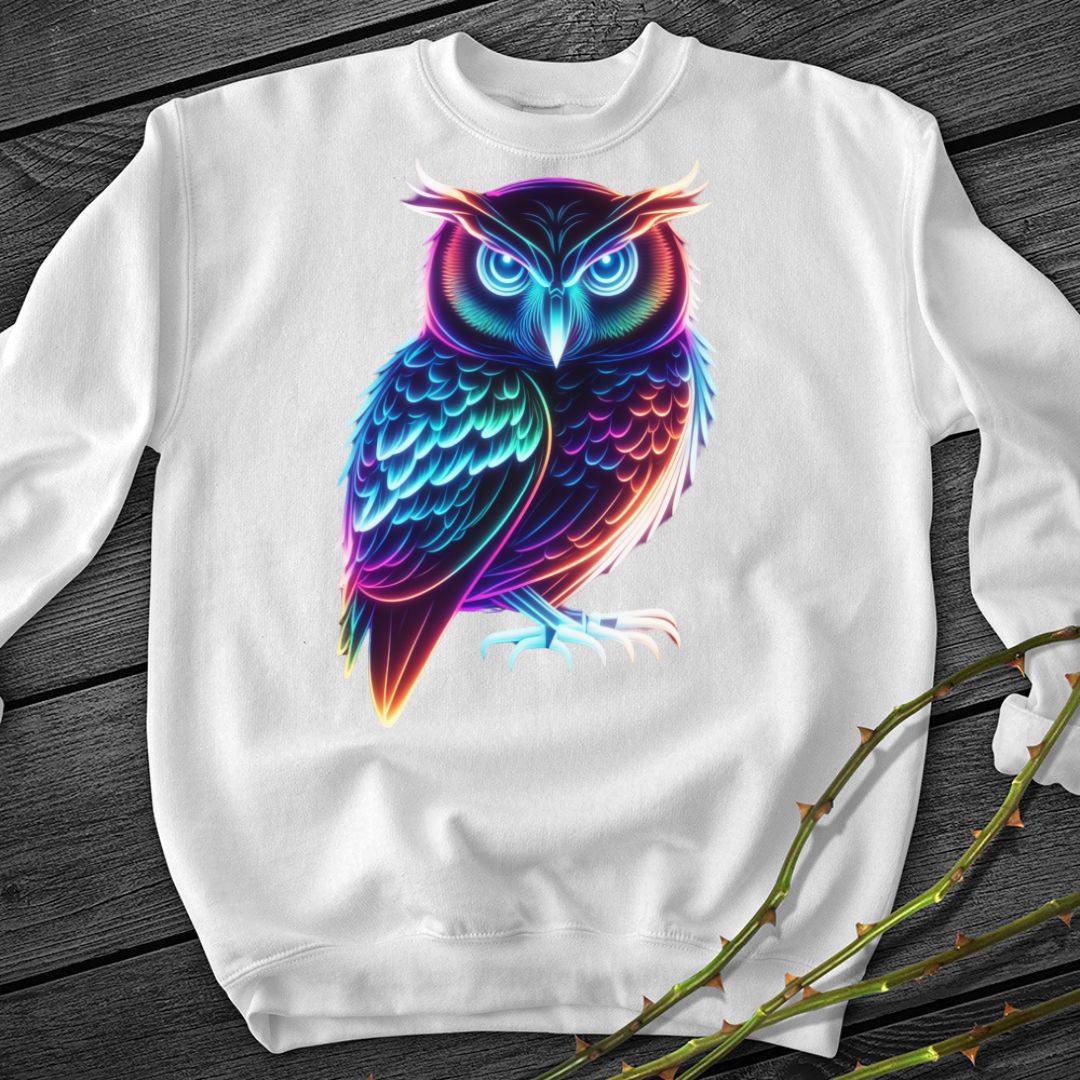 Neon Nightowl Crewneck Sweatshirt