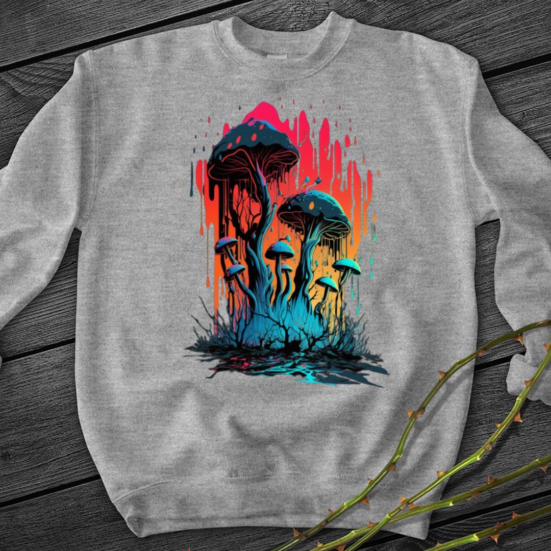 Mushroom Meltdown Crewneck Sweatshirt