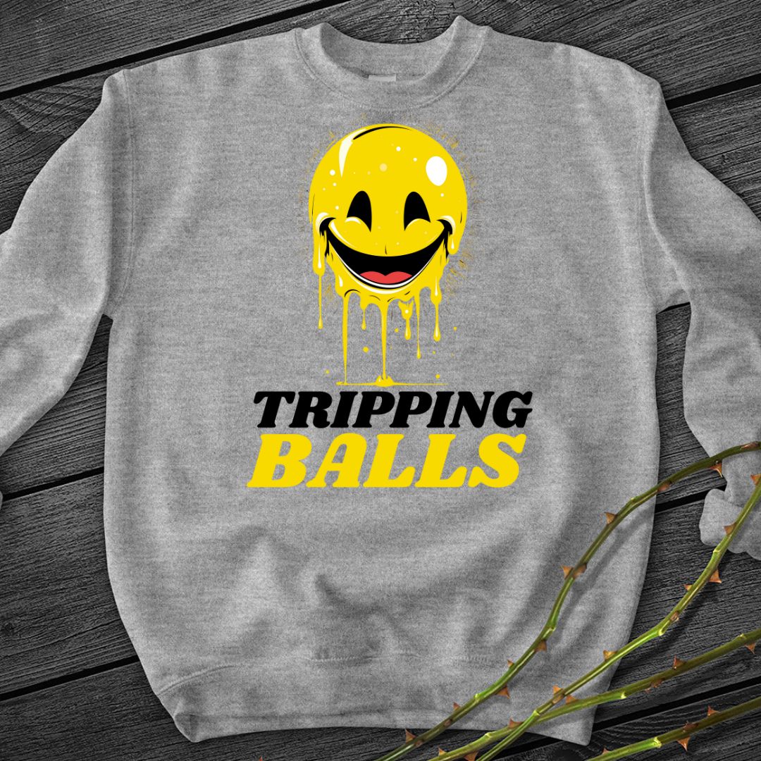 High Face Emoji Crewneck Sweatshirt