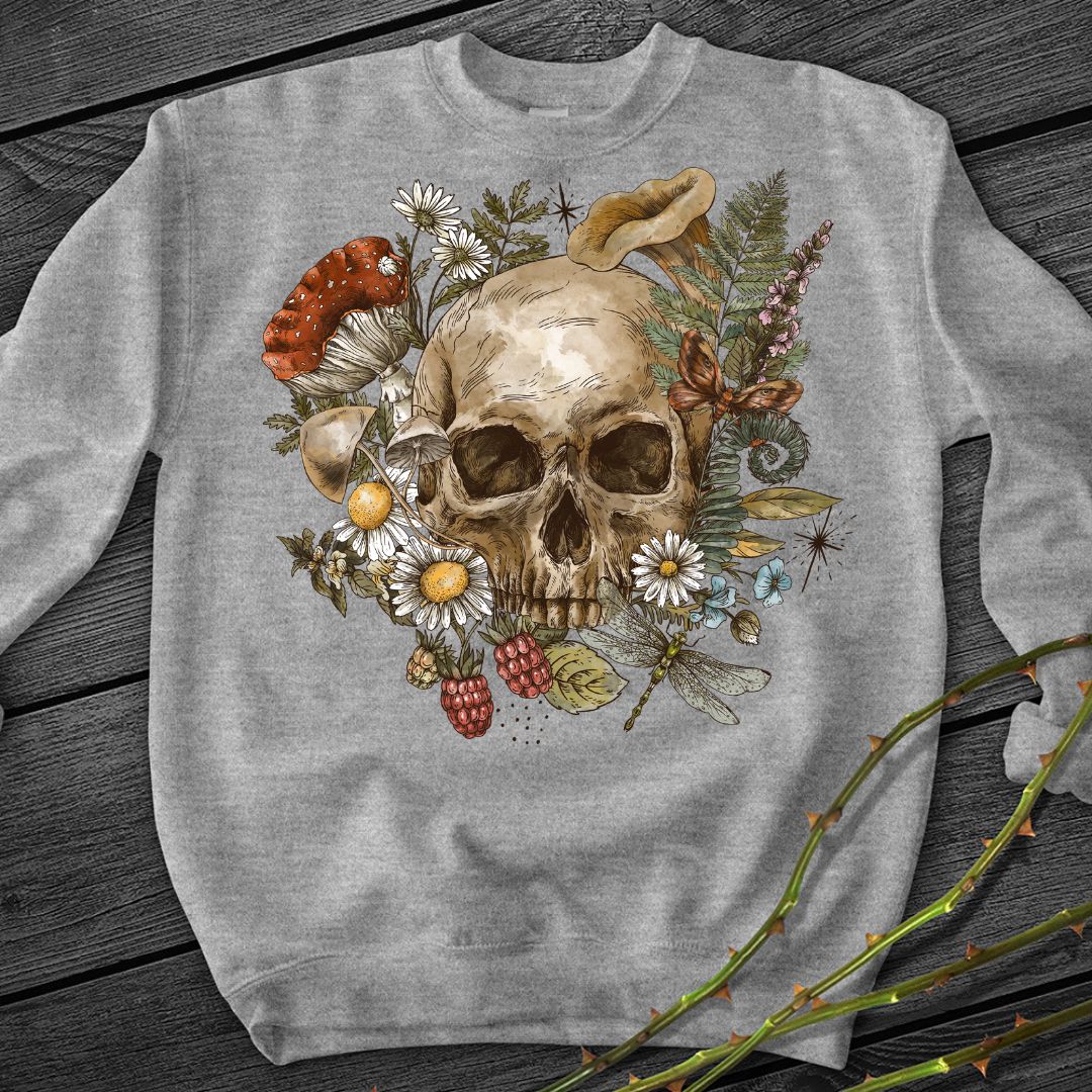 Skull Garden Crewneck Sweatshirt