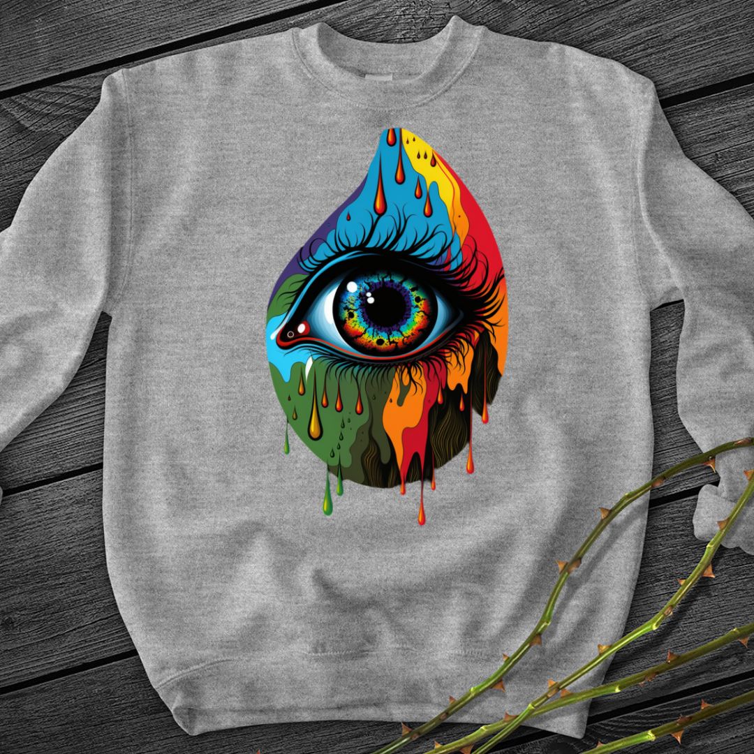 Psychedelic Vision Crewneck Sweatshirt