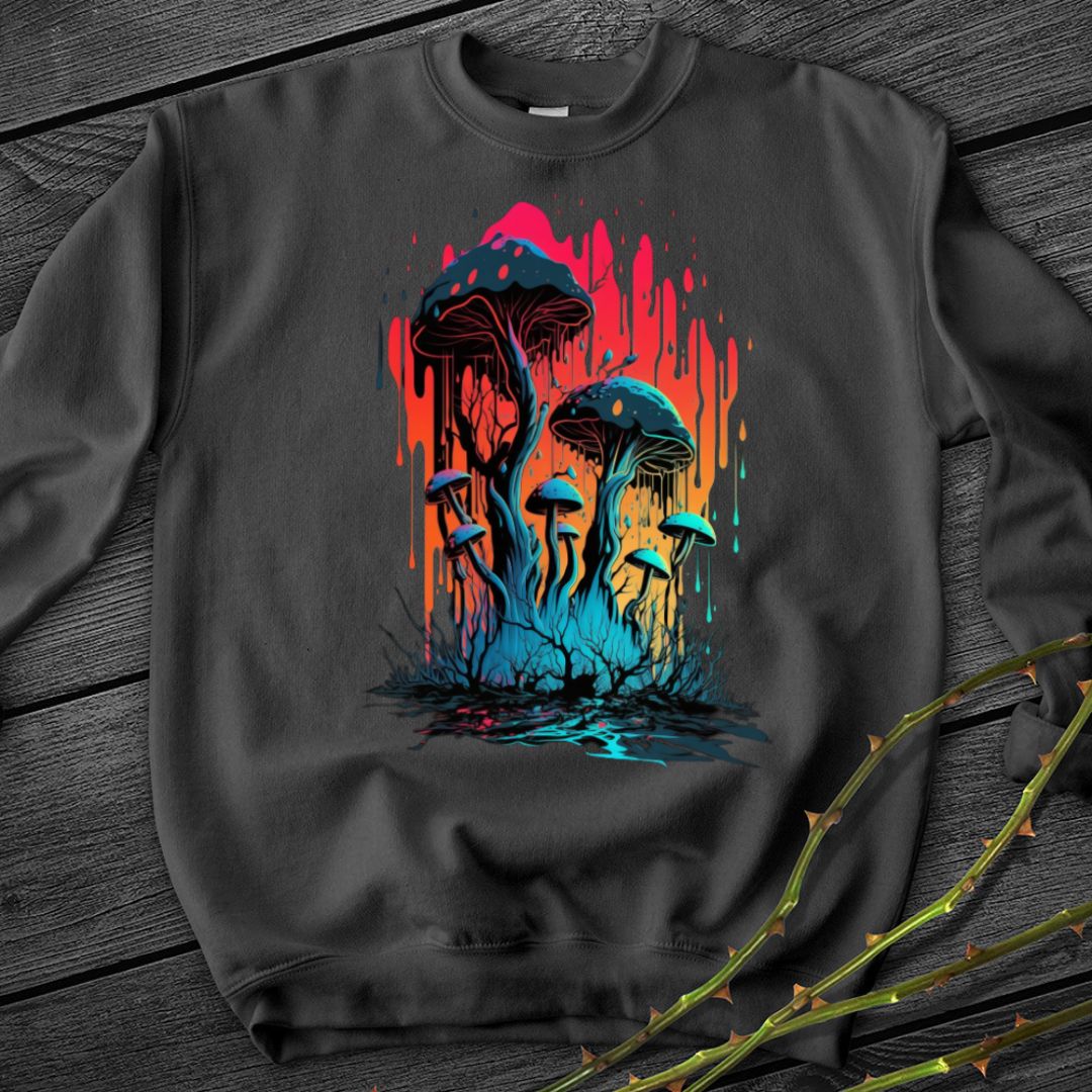 Mushroom Meltdown Crewneck Sweatshirt