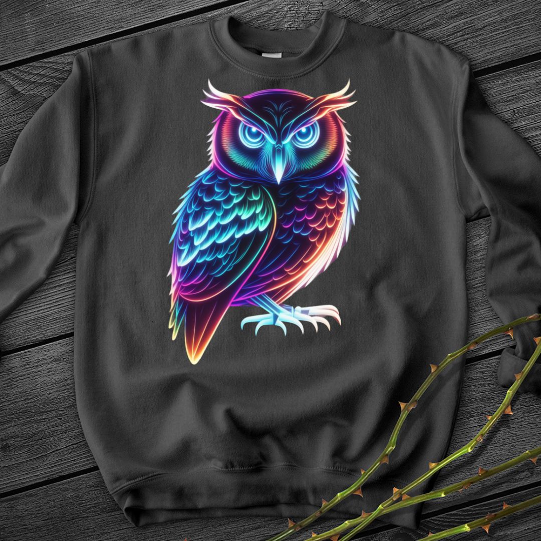 Neon Nightowl Crewneck Sweatshirt