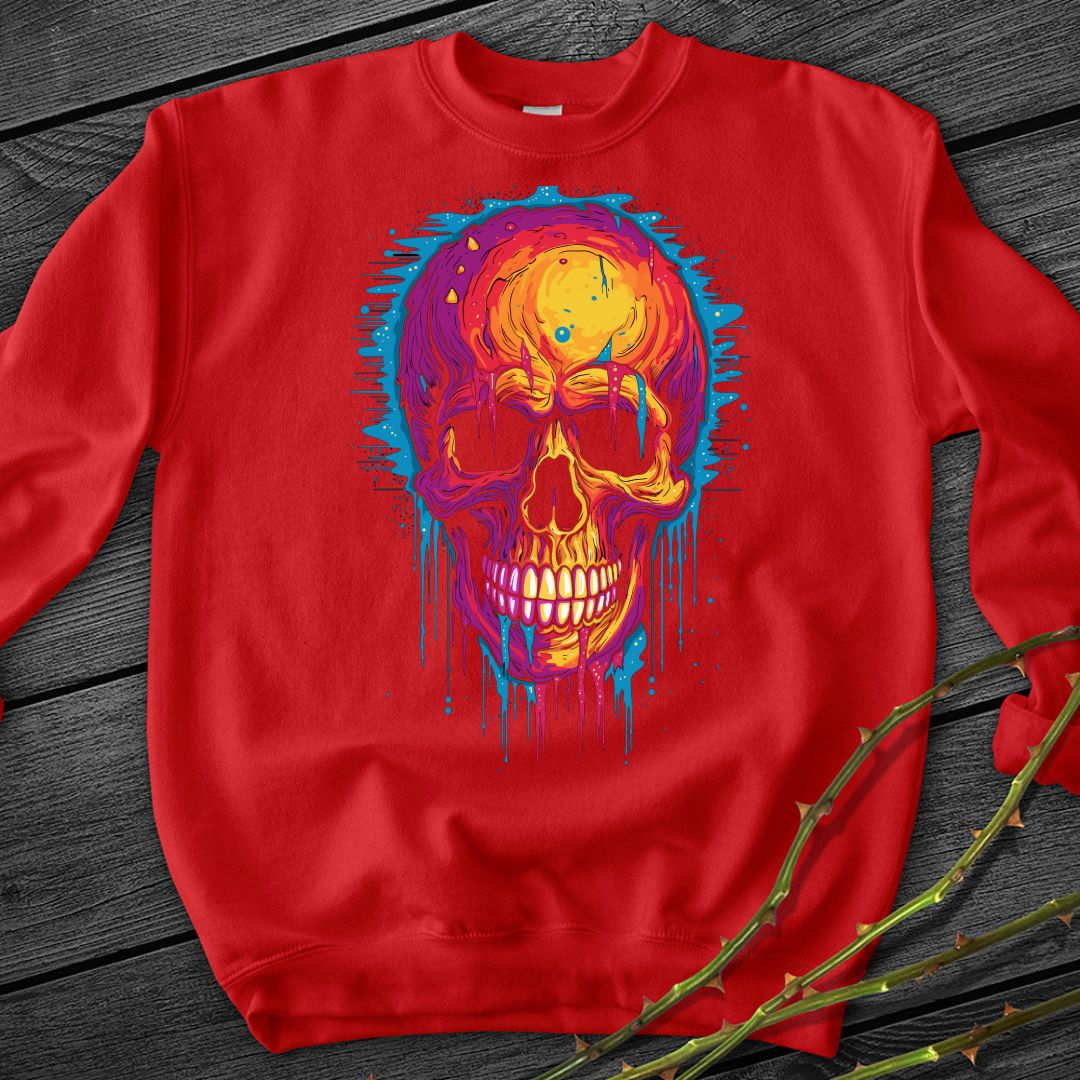 Rave Skull Crewneck Sweatshirt