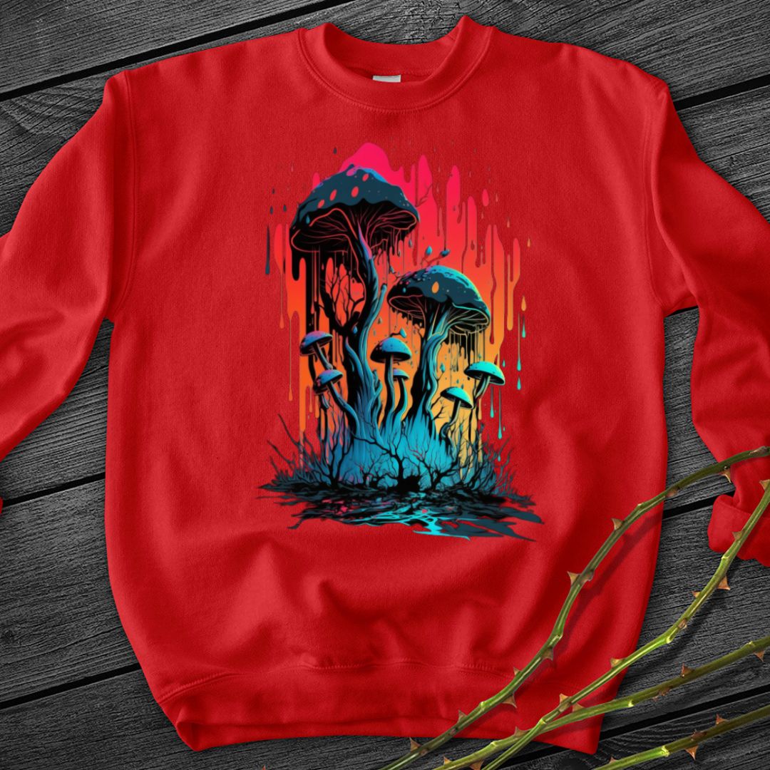 Mushroom Meltdown Crewneck Sweatshirt