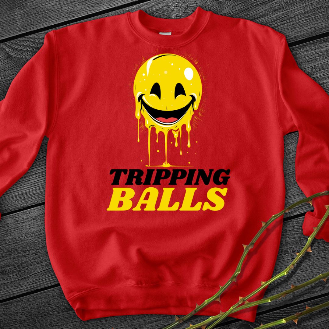 High Face Emoji Crewneck Sweatshirt