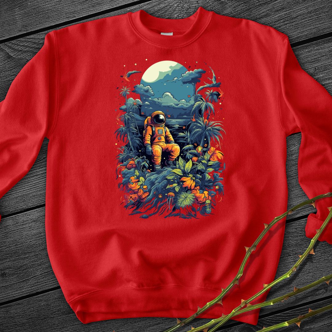 Cosmic Jungle Crewneck Sweatshirt
