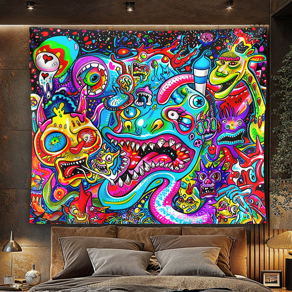 Acid Art Tapestry