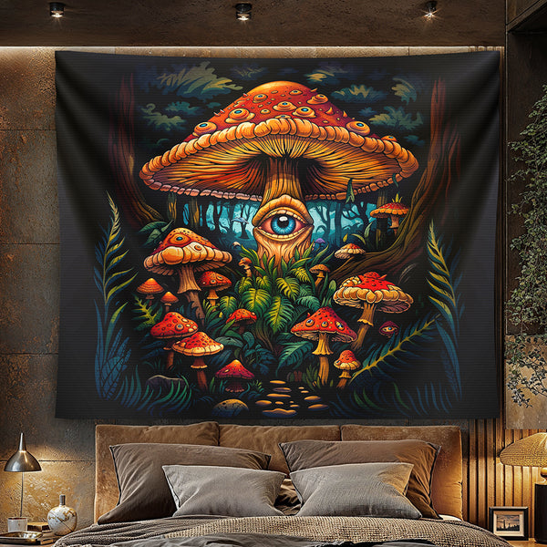 All Seeing Spore Tapestry