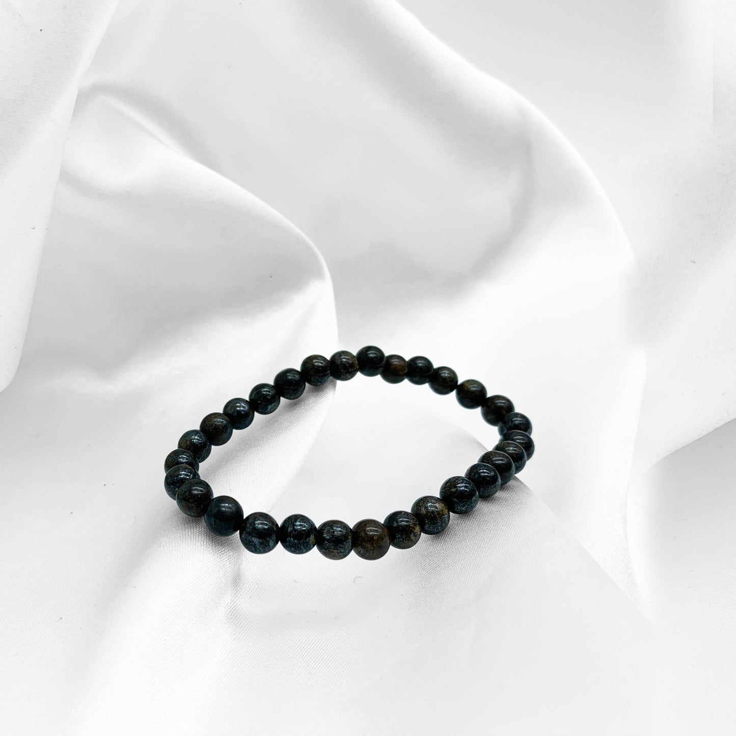 Bronzite Beaded Bracelet