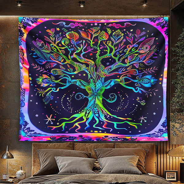 Cosmic Canopy Tapestry