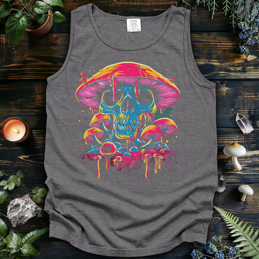 Psychedelic Skullcap Tank Top