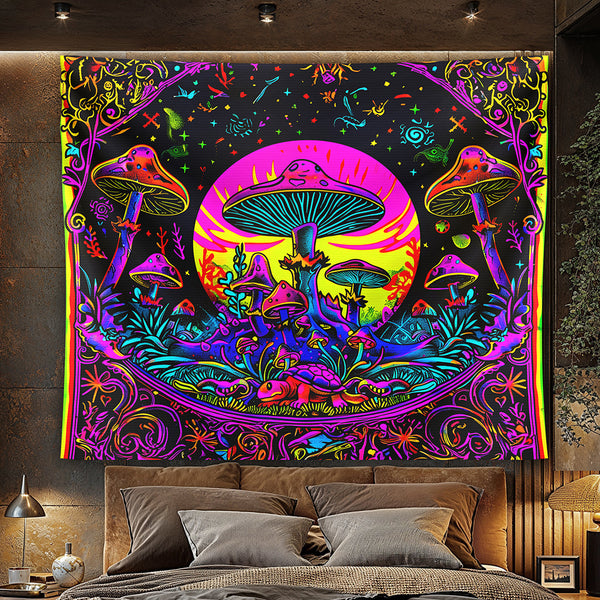 Psychedelic Jungle Tapestry