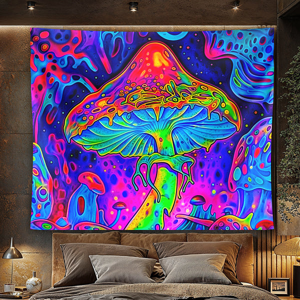 Psychedelic Splash Tapestry