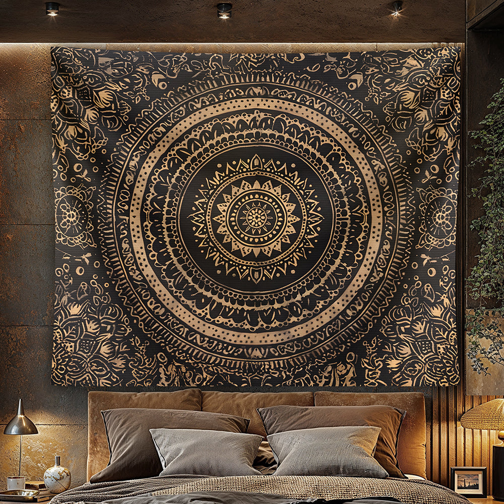 Sacred Spiral Tapestry