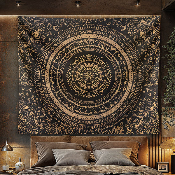 Sacred Spiral Tapestry