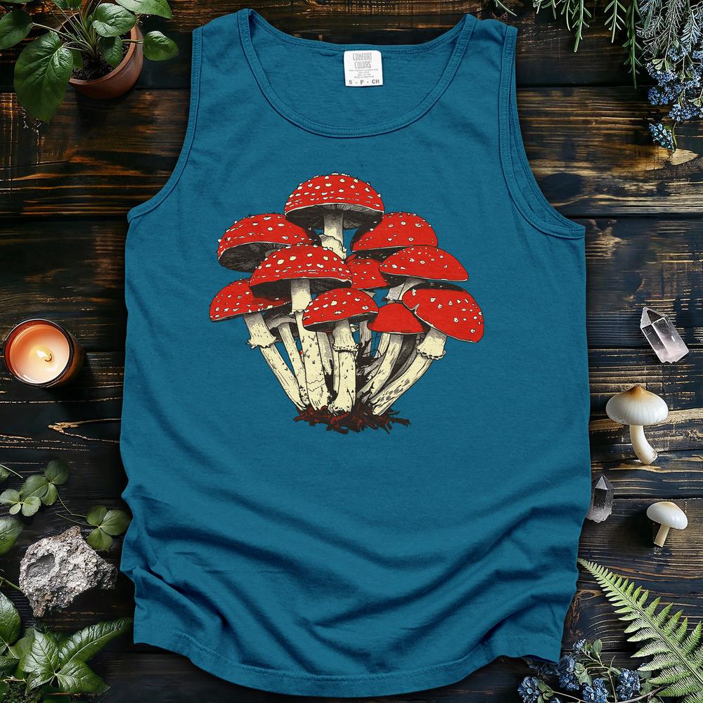 Crimson Caps Tank Top