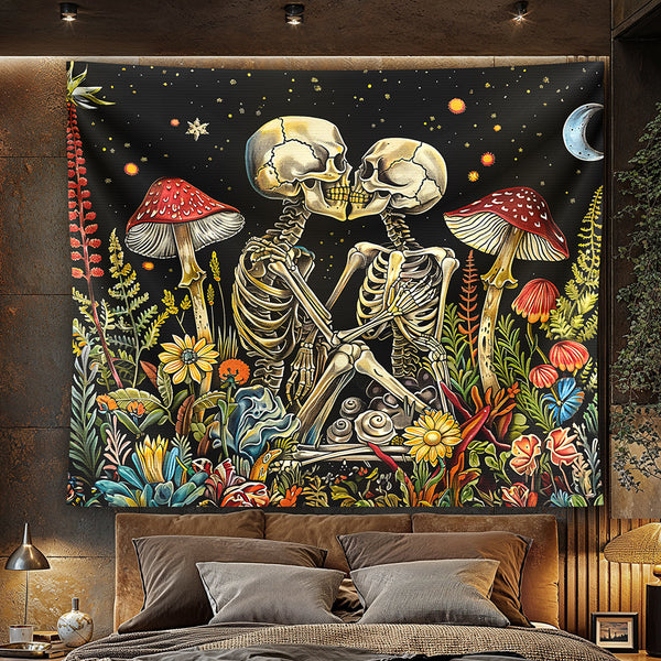 Skeletal Eden Tapestry