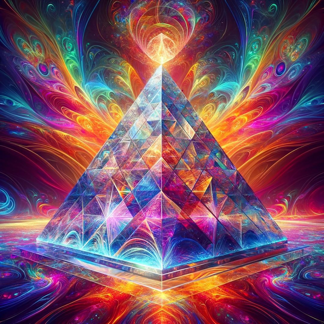Mystery Crystal Pyramid