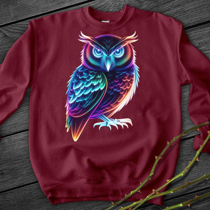 Neon Nightowl Crewneck Sweatshirt