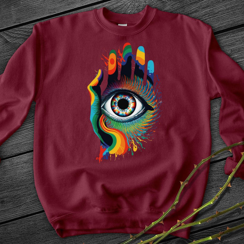 Eye Of The Palm Crewneck Sweatshirt