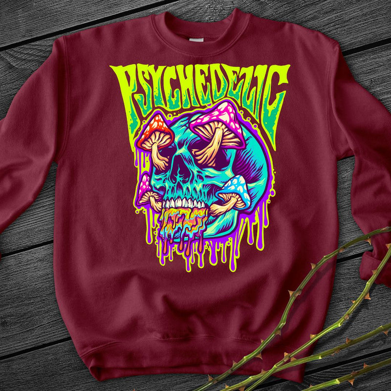 Psychedelic Shroom Crewneck Sweatshirt