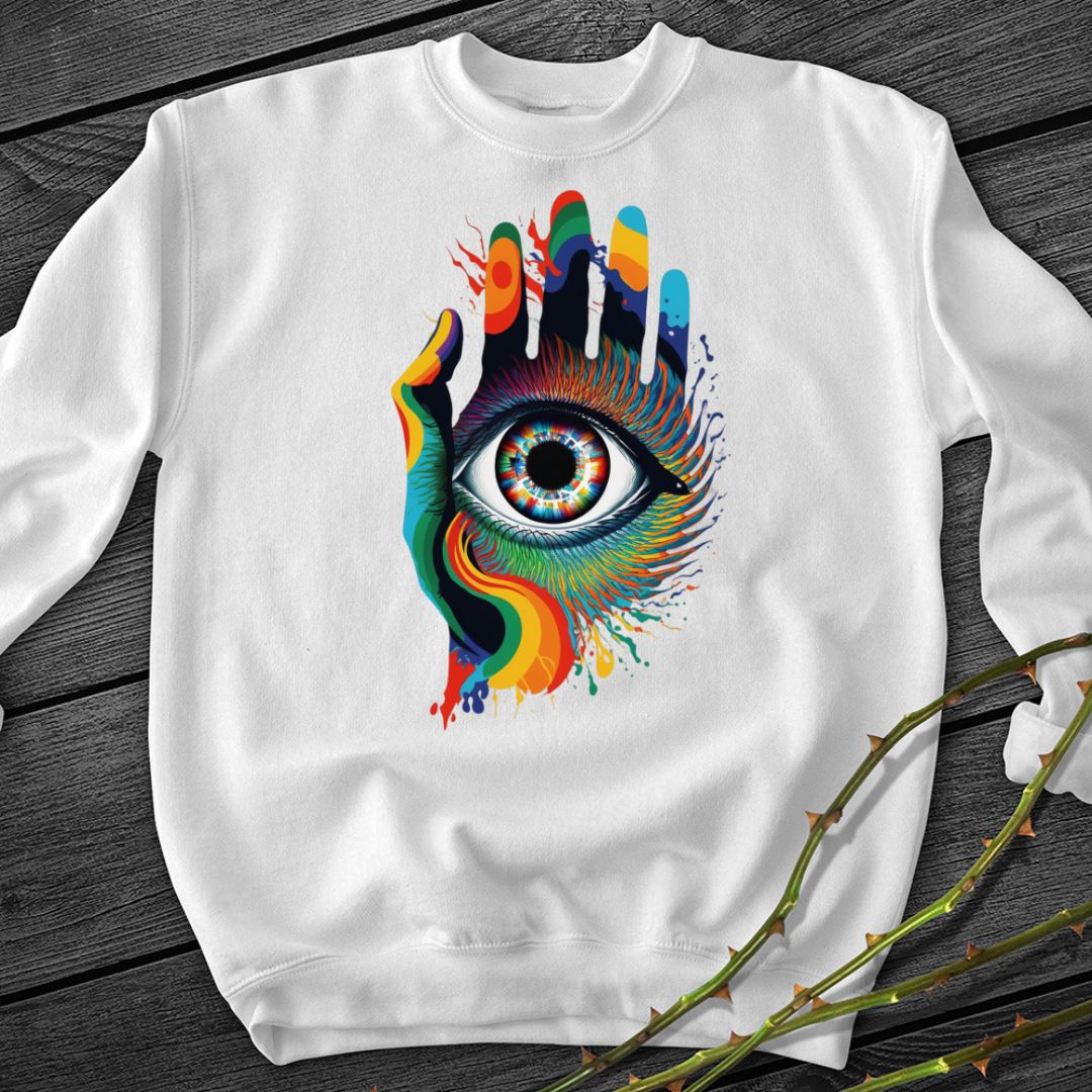 Eye Of The Palm Crewneck Sweatshirt