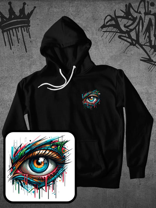 Graffiti Gaze Hoodie