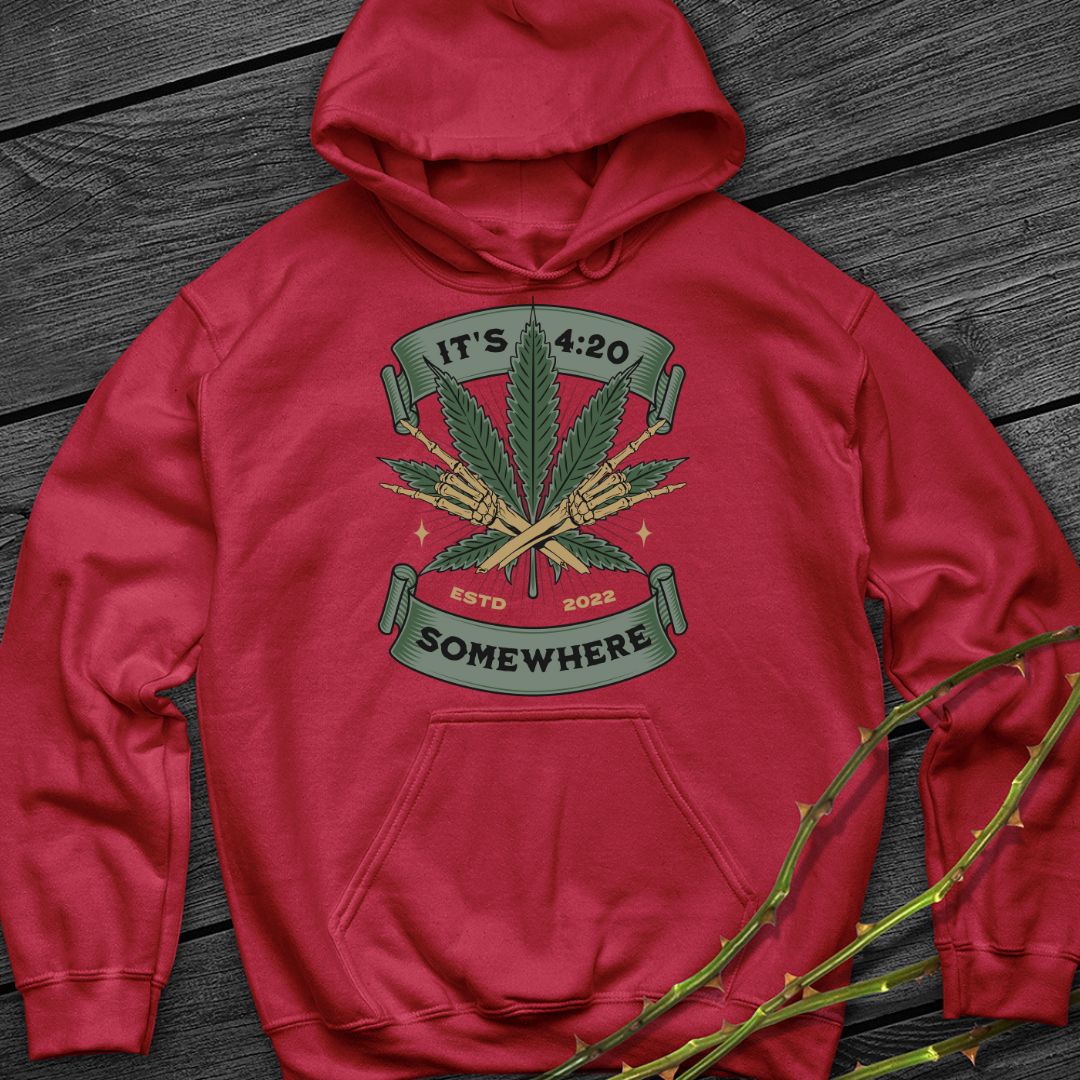 Its 420 Somewhere Hoodie