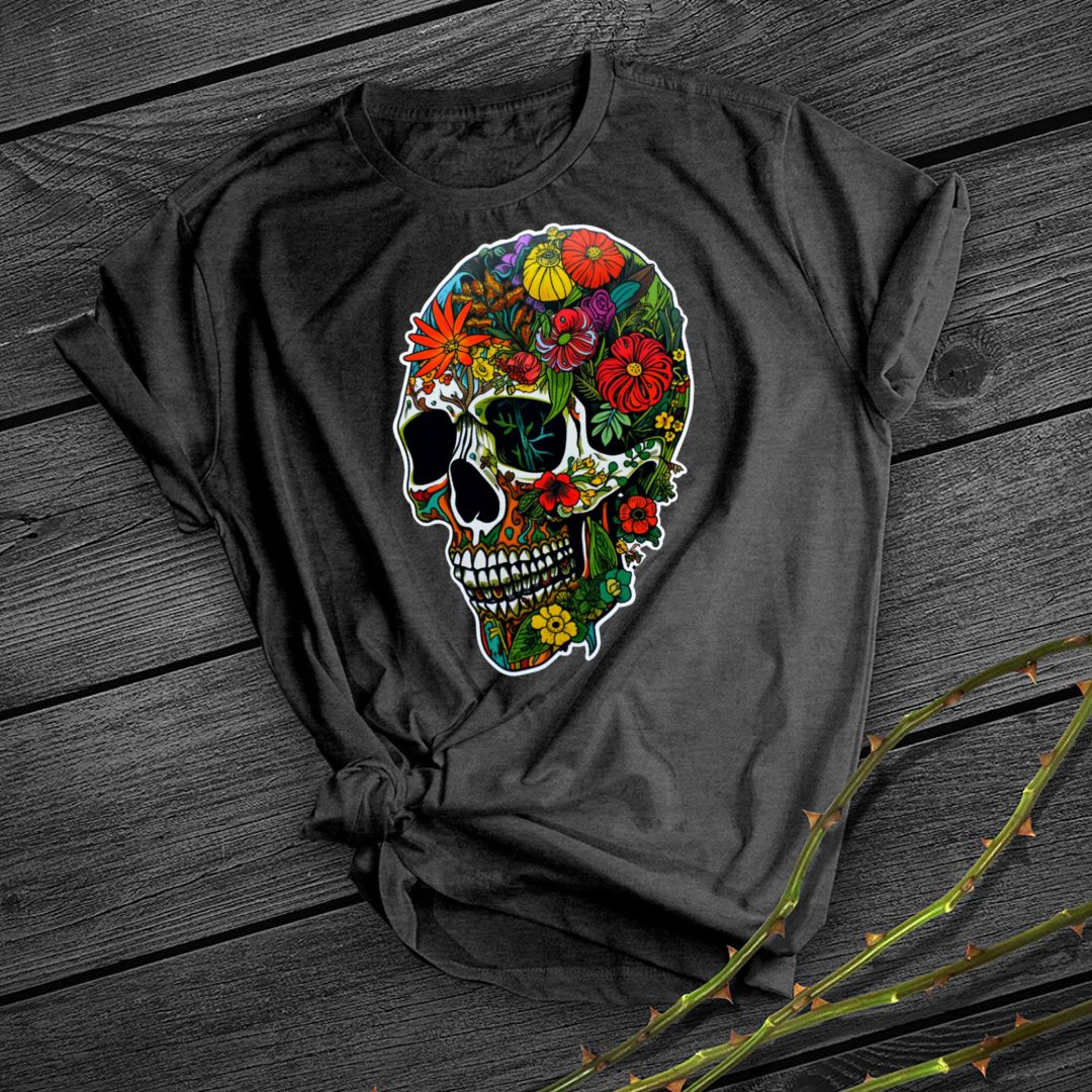 Flower Skull