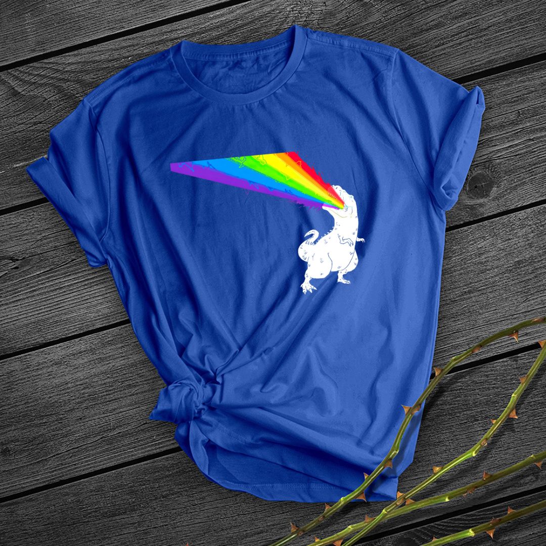 Rainbow Breathing Dino