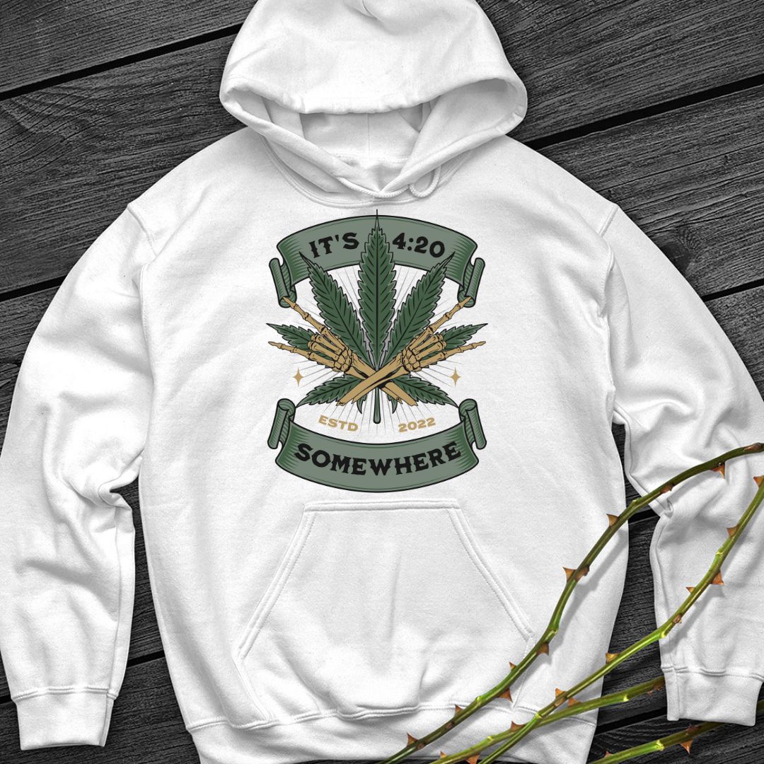 Its 420 Somewhere Hoodie