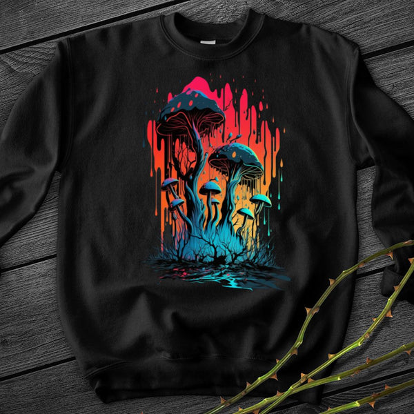 Mushroom Meltdown Crewneck Sweatshirt