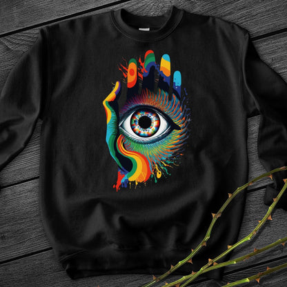 Eye Of The Palm Crewneck Sweatshirt