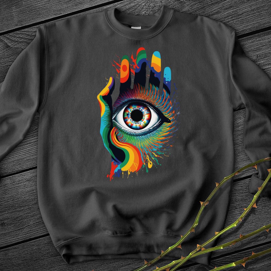 Eye Of The Palm Crewneck Sweatshirt