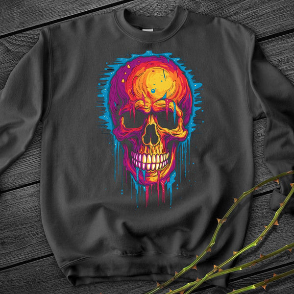 Rave Skull Crewneck Sweatshirt