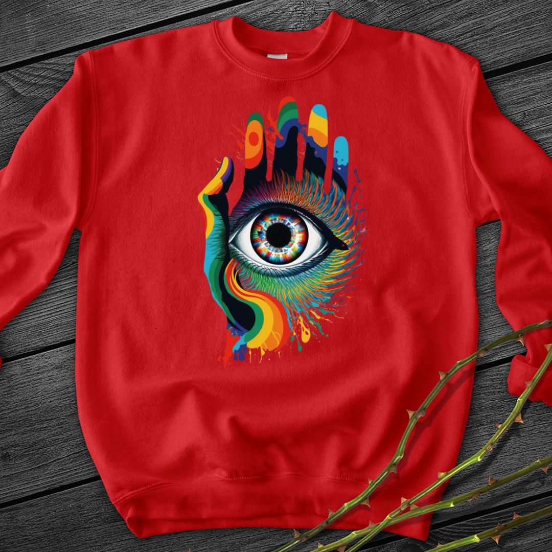 Eye Of The Palm Crewneck Sweatshirt