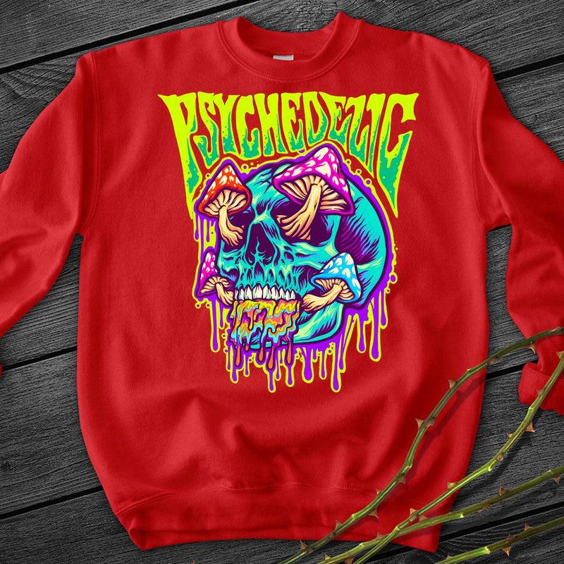 Psychedelic Shroom Crewneck Sweatshirt