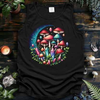 Moonlit Mushroom Magic Tank Top