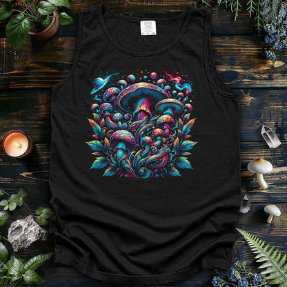 Nebula Forest Fungi Tank Top