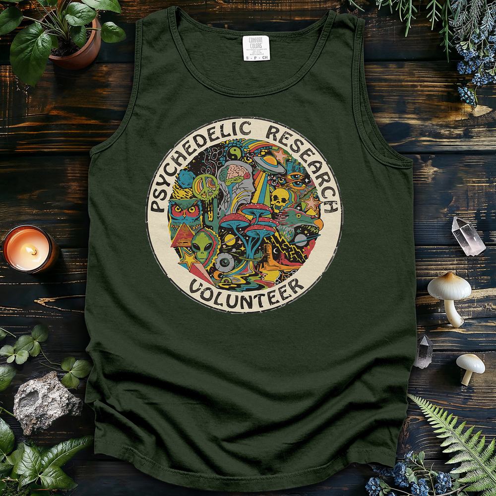 Psychedelic Research Volunteer Tank Top