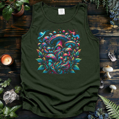 Nebula Forest Fungi Tank Top