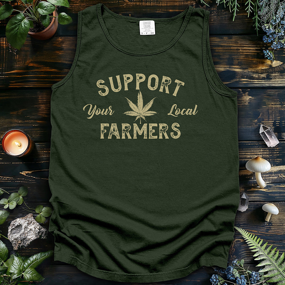 Support Your Local Farmers Tank Top