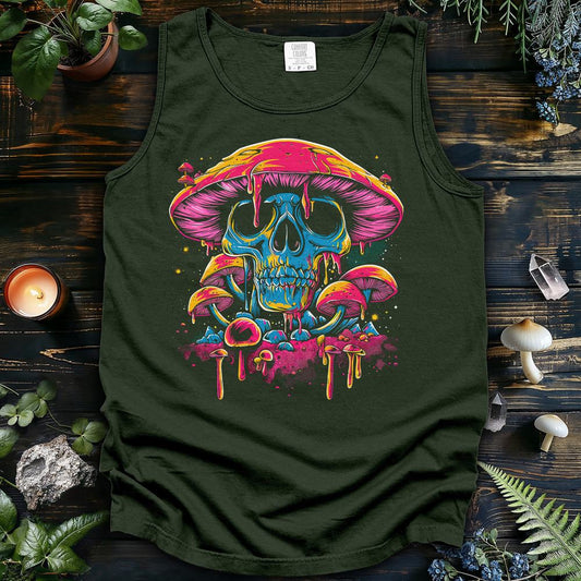 Psychedelic Skullcap Tank Top