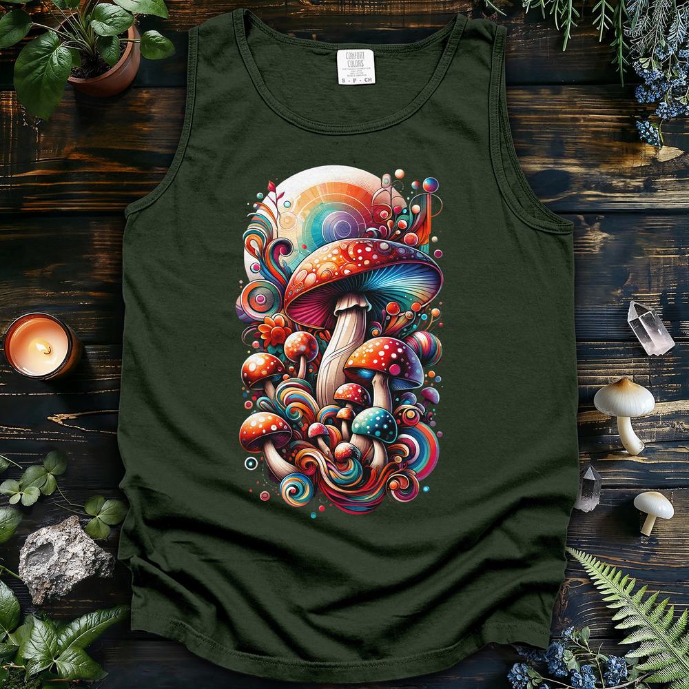 Shroom Swirl Tank Top